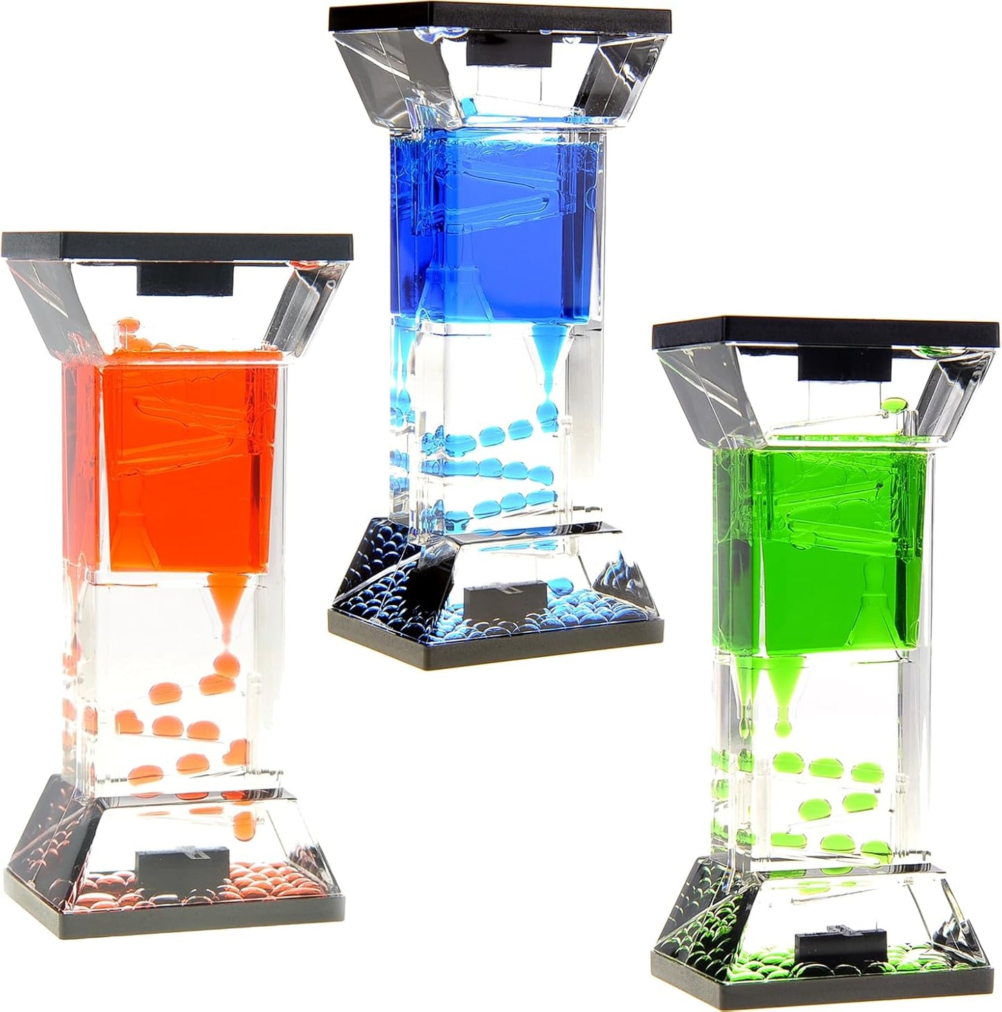Liquid Motion Bubbler Sensory Toy, Fidget Toy for Desk Tops | Calming and Relaxing ADHD, Anxiety, and Autism Toy for Kids and Adults | Handheld Water Game
