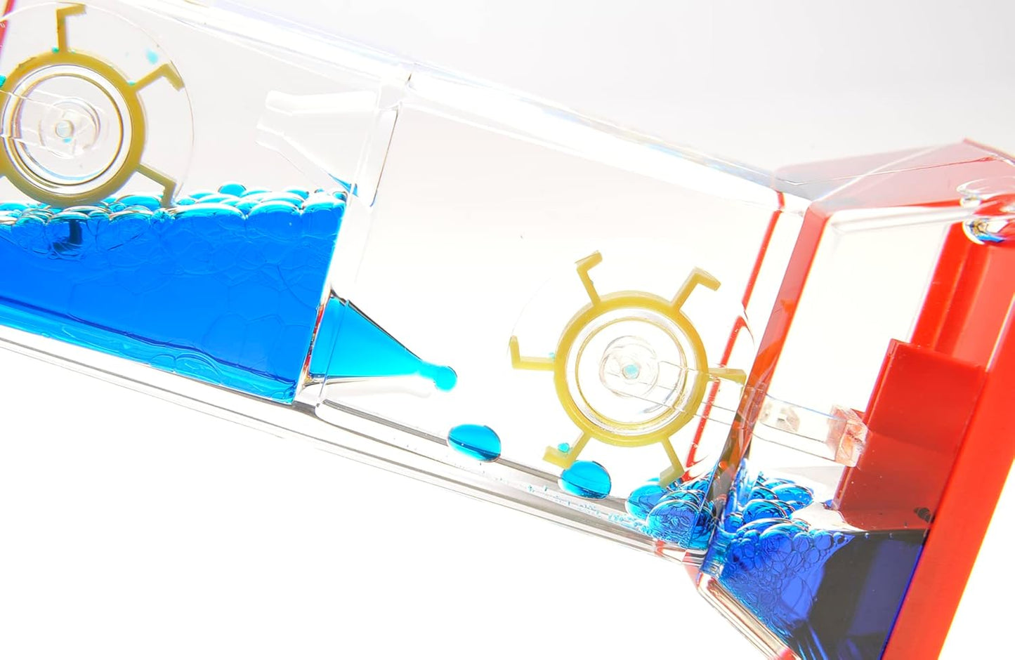 Liquid Motion Bubbler Sensory Fidget Toy for Desk Tops | Calming and Relaxing ADHD, Anxiety, and Autism Toy for Kids and Adults | Handheld Water Game