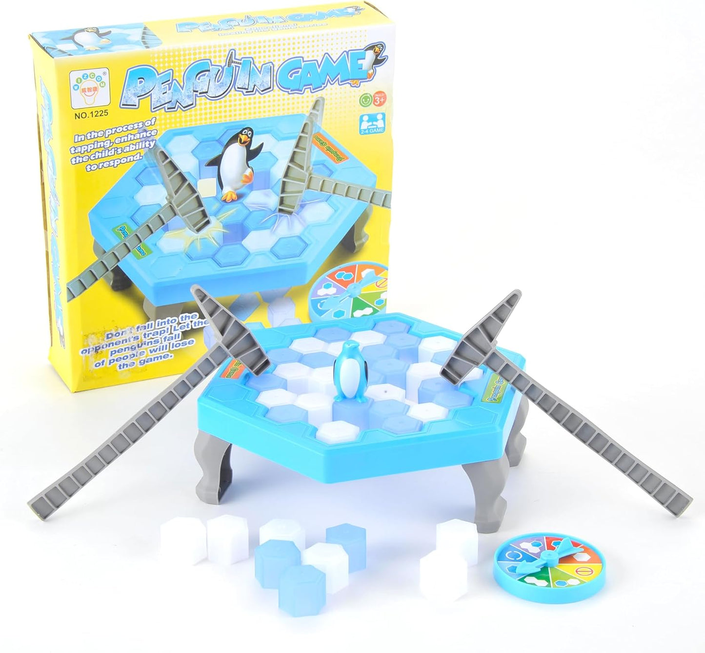 Save Penguin On Ice Kids Board Games Ages 6-8, Save Penguin Break Ice Family Activity Puzzle Knock Block Party Table Game Gift