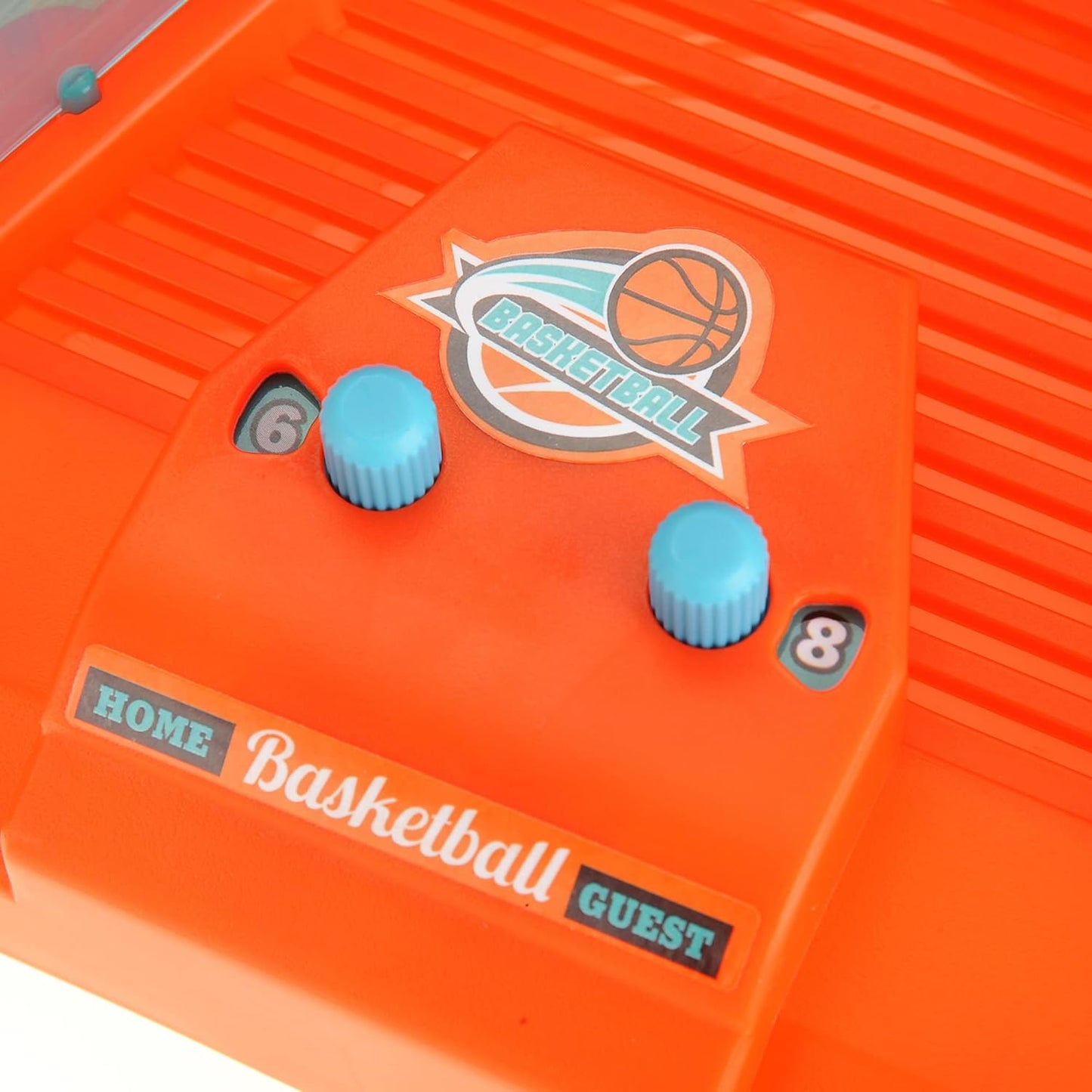 Large Desktop Basketball Arcade Toy Fun for Kids & Adults 2-Player Action, Indoor Shooting Game For Parties, Novelty Toy (19" x 14"), Basketball Game With Scores For Boys And Girls Ages 3 4 5 6 7 8