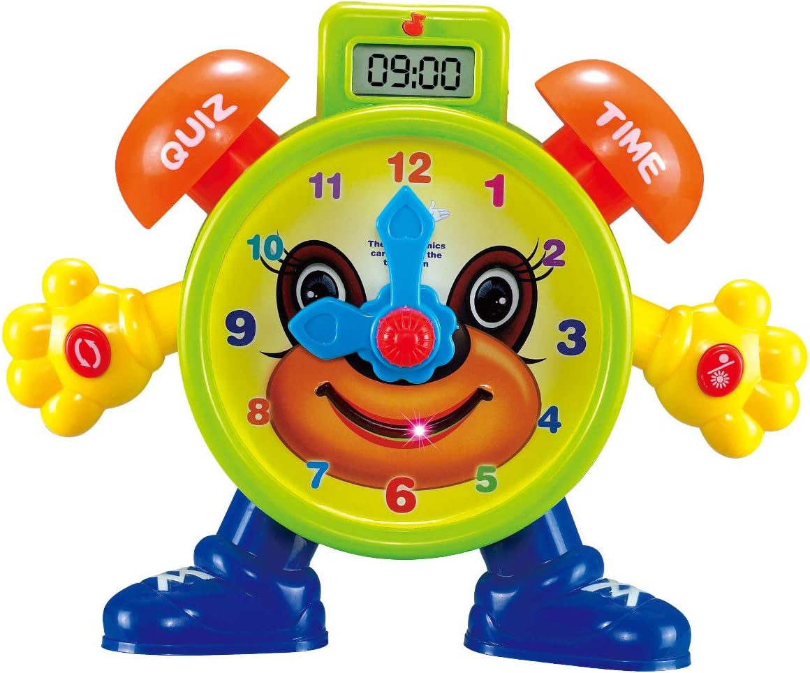 Tell The Time Electronic Learning Teach Time Clock Educational Toy | Education Toy | Learning Clock and Telling Time | Kids