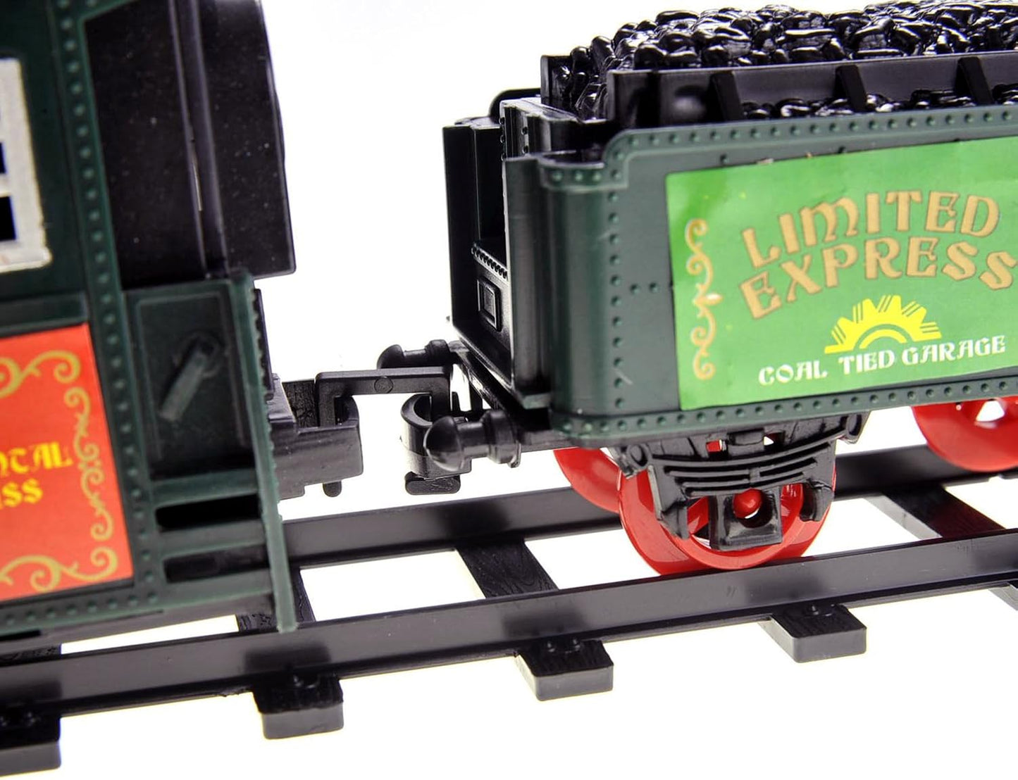 PowerTRC Train Toys for Toddlers 1-3, Train Set Toys for Kids, Christmas Train Set Train Toy w/Light & Sound Birthday Gifts for 3 4 5 6 Year Old Boys Girls