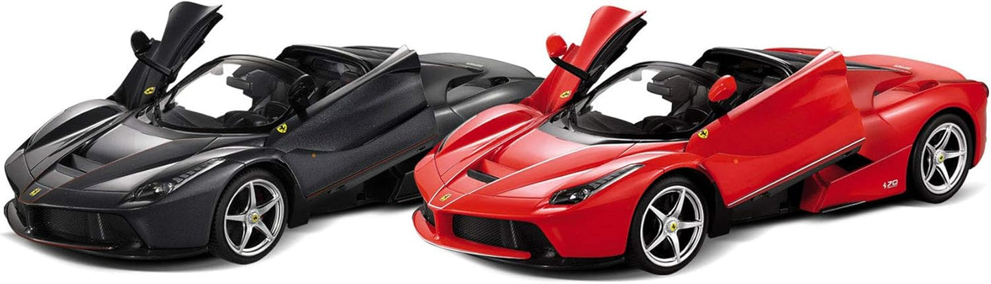 PowerTRC Official Licensed Ferrari RC Car, Remote Control Ferrari La Aperta 1:14 Scale Official Licensed Model Sports Car w/Drift Function Gift Ideas Birthday for Adults & Boys Ages 6+ Years Red