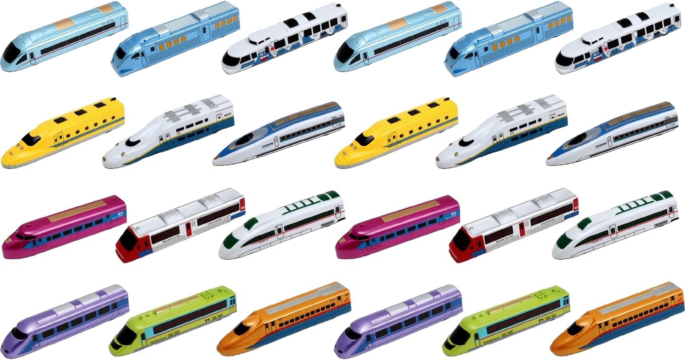 Bullet Train Toys Set for Toddlers Kids Boys, Pull Back City Subway Train High Speed Modern Locomotives Toys Set Party Favors Bulk Gifts for Ages 3 4 5 6 7 8 9 (12 Pcs)