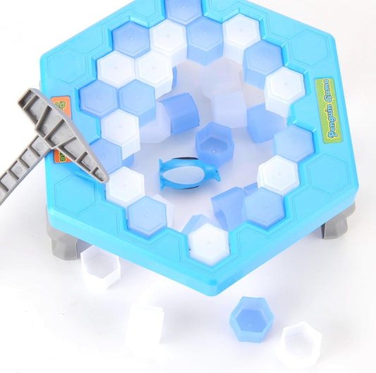 Save Penguin On Ice Kids Board Games Ages 6-8, Save Penguin Break Ice Family Activity Puzzle Knock Block Party Table Game Gift