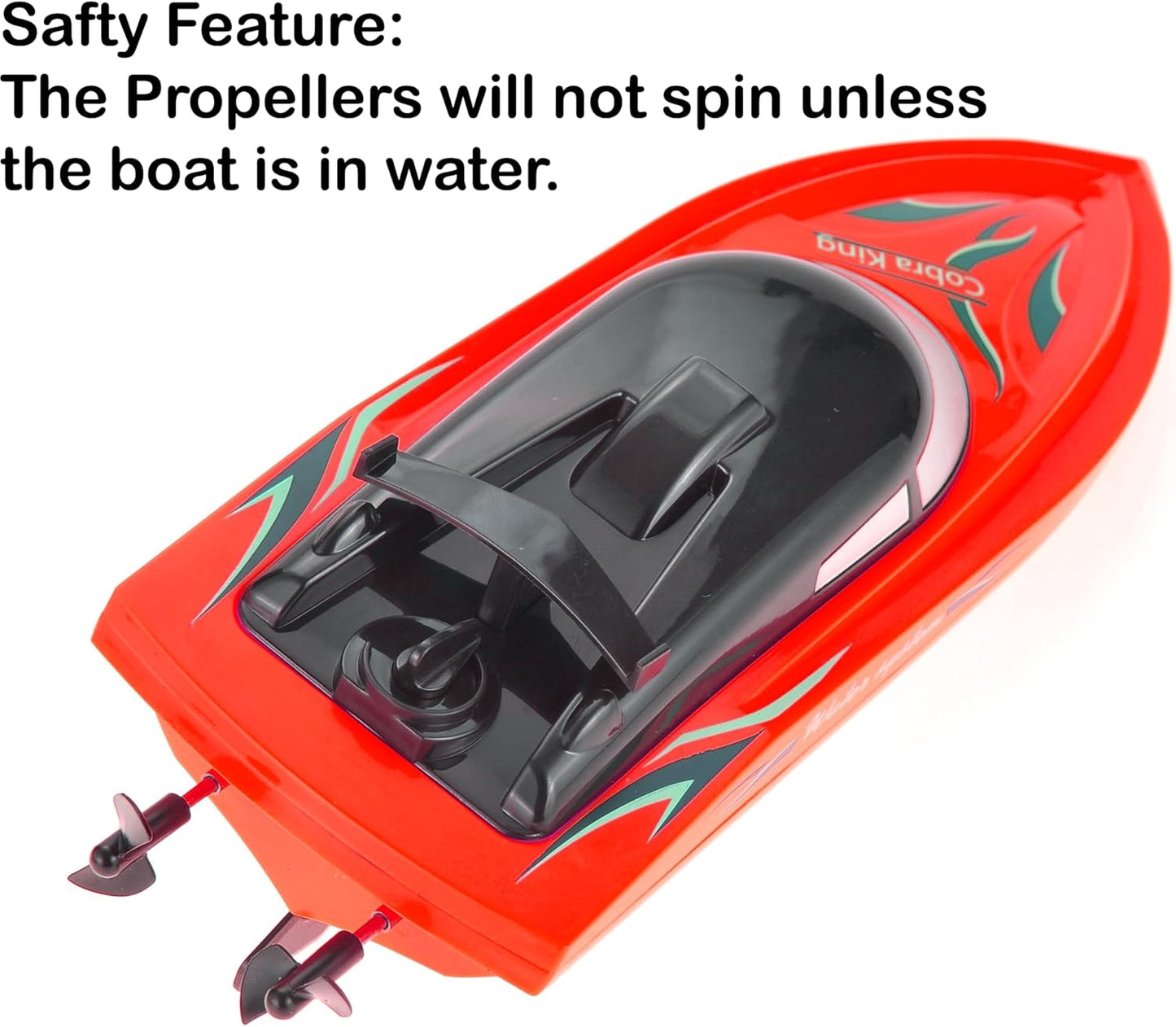 Remote Control Alligator Head Boat, 2 in 1 RC Speed Boat for Pools and Lakes, Switch Between Gator Head and Speed Boat, Rechargeable Battery Floating Crocodile Prank Gift for Boys & Girls