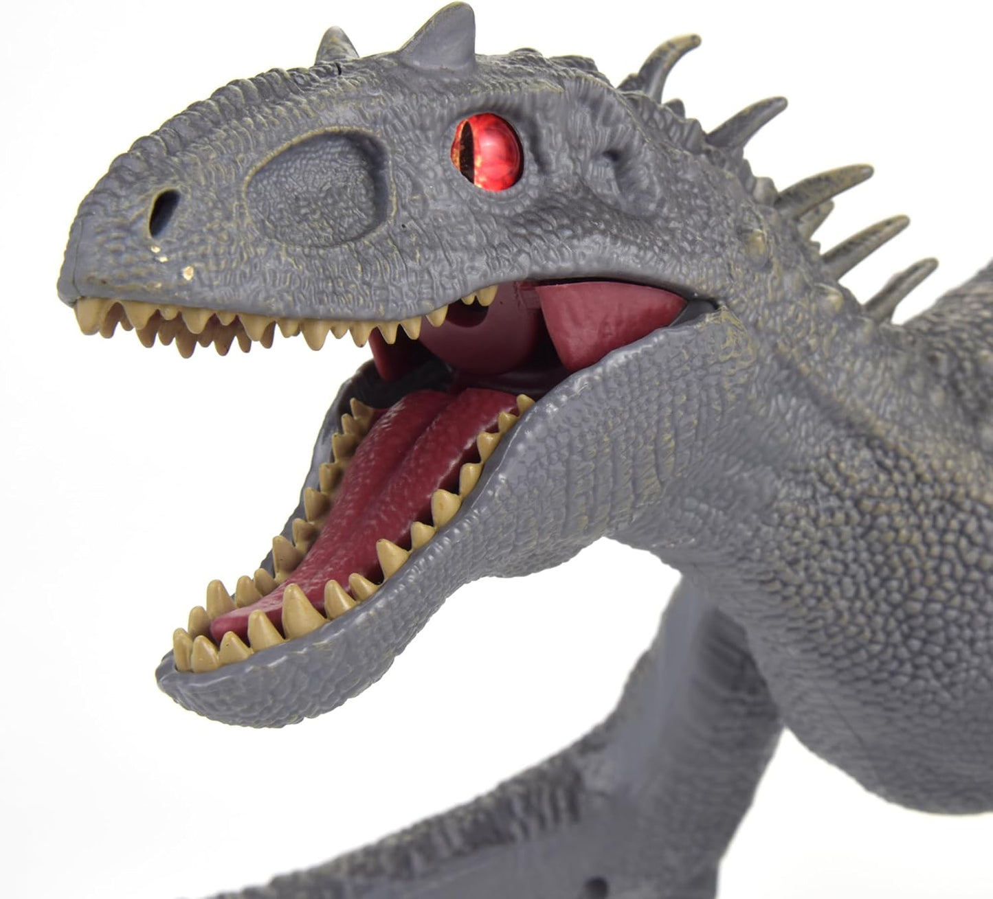 Remote Control Dinosaur, Auto Mist Spraying RC LED Sound Rechargeable USB Port Realistic Outdoor 2.4G RC Dinosaur Toys