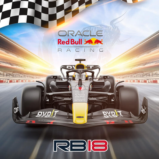 RASTAR 1/12 F1 Red Bull Car, Oracle Red Bull Racing F1 RB18 Remote Control Car Model, New 2022 Red Bull Racing Formula 1 Max Verstappen, 2.4G