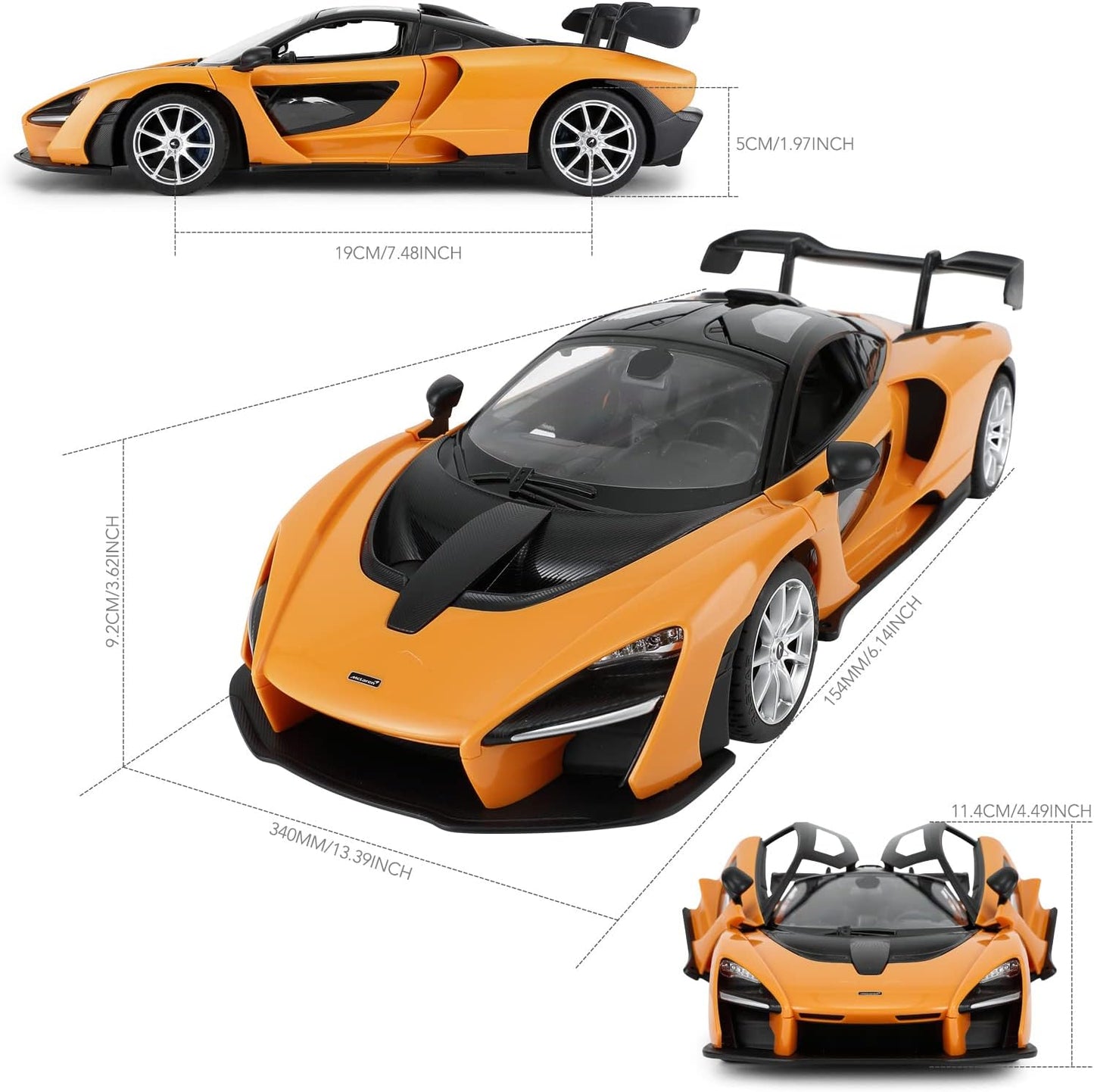 RASTAR 1/14 McLaren Senna Remote Control Car
