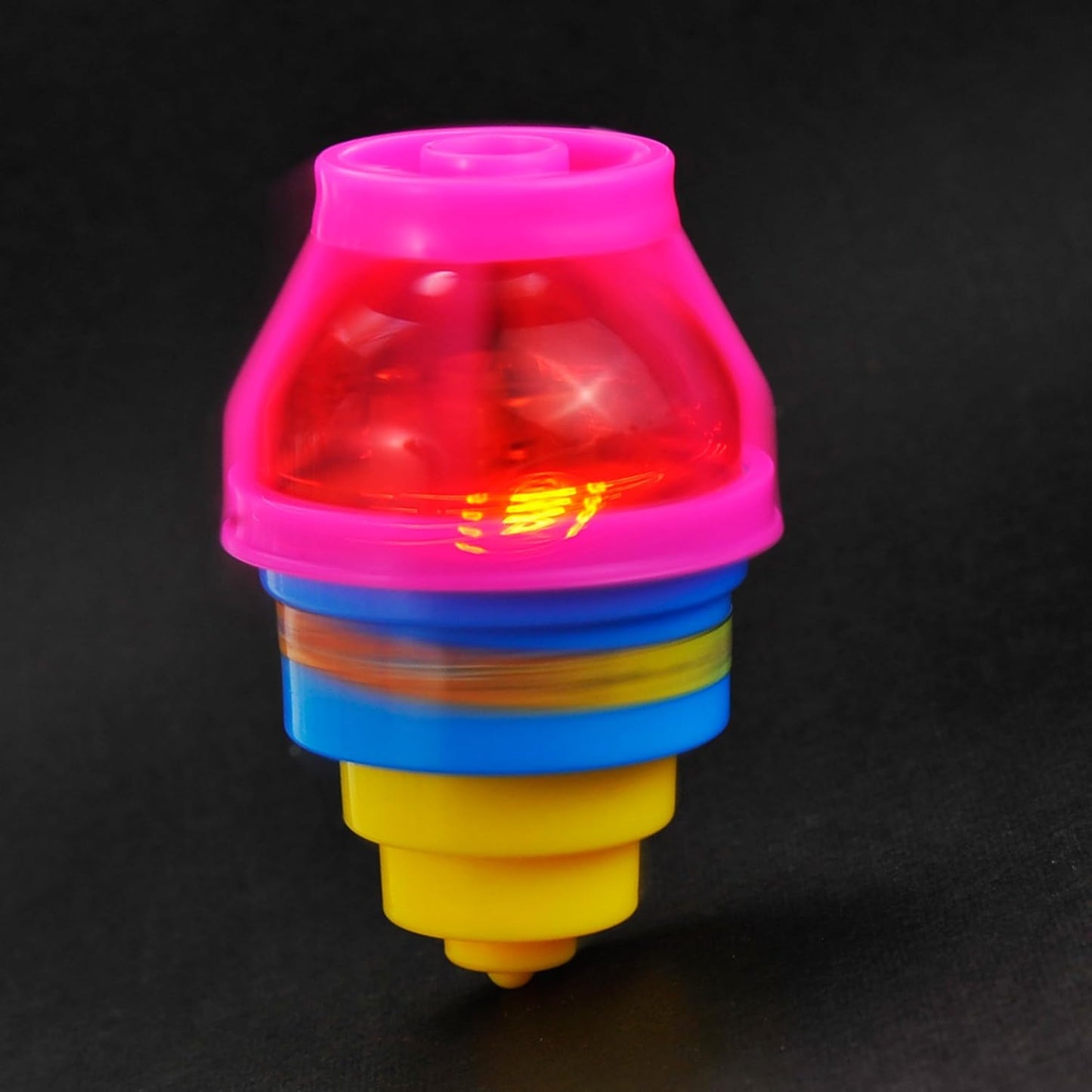 Spinning Tops for Kids, LED Light Up UFO Tops | Bulk Party Favor Toys | 12 Pack Tops with Gyroscope for Parties, Birthdays, Or School Rewards