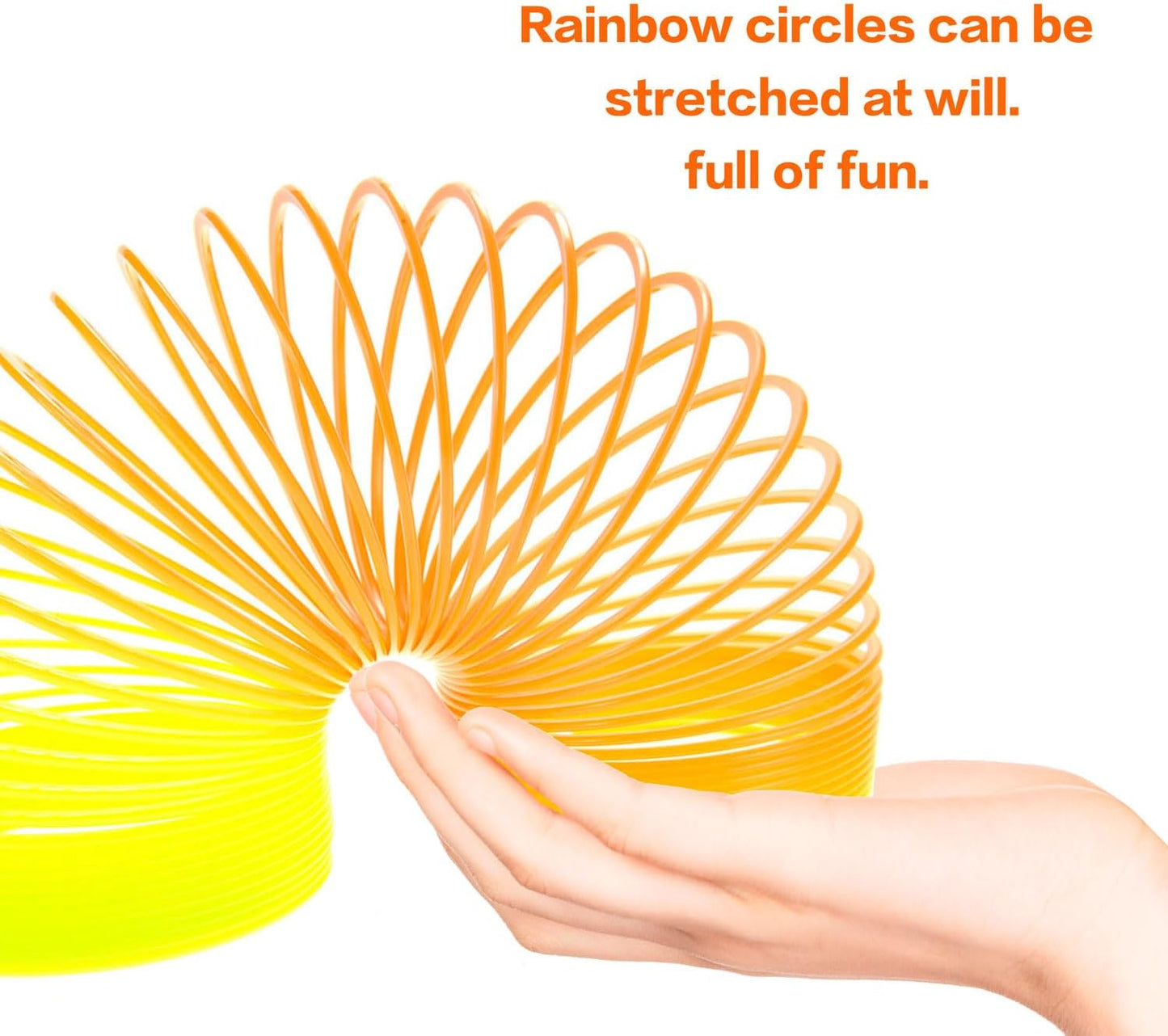 12 Pcs Slinky Toys for Kids Goodie Bag Stuffer Rainbow Slinky Party Favors Spring Toy Slinkies for Carnival Prize Classroom Exchange Gifts (2.5 inches)