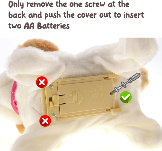 Cute Somersault Little Puppy | Barks, Sits, Walk, and Flips | Pet Toy Dog