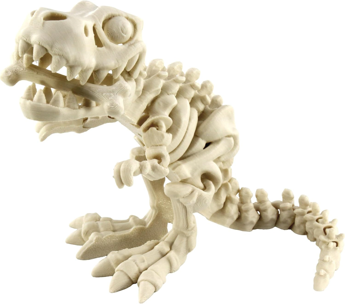 PowerTRC 3D Printed - Prehistoric Collectible Dinosaur 3D Figurine Desk Decoration for Teens and Adults, Made in USA