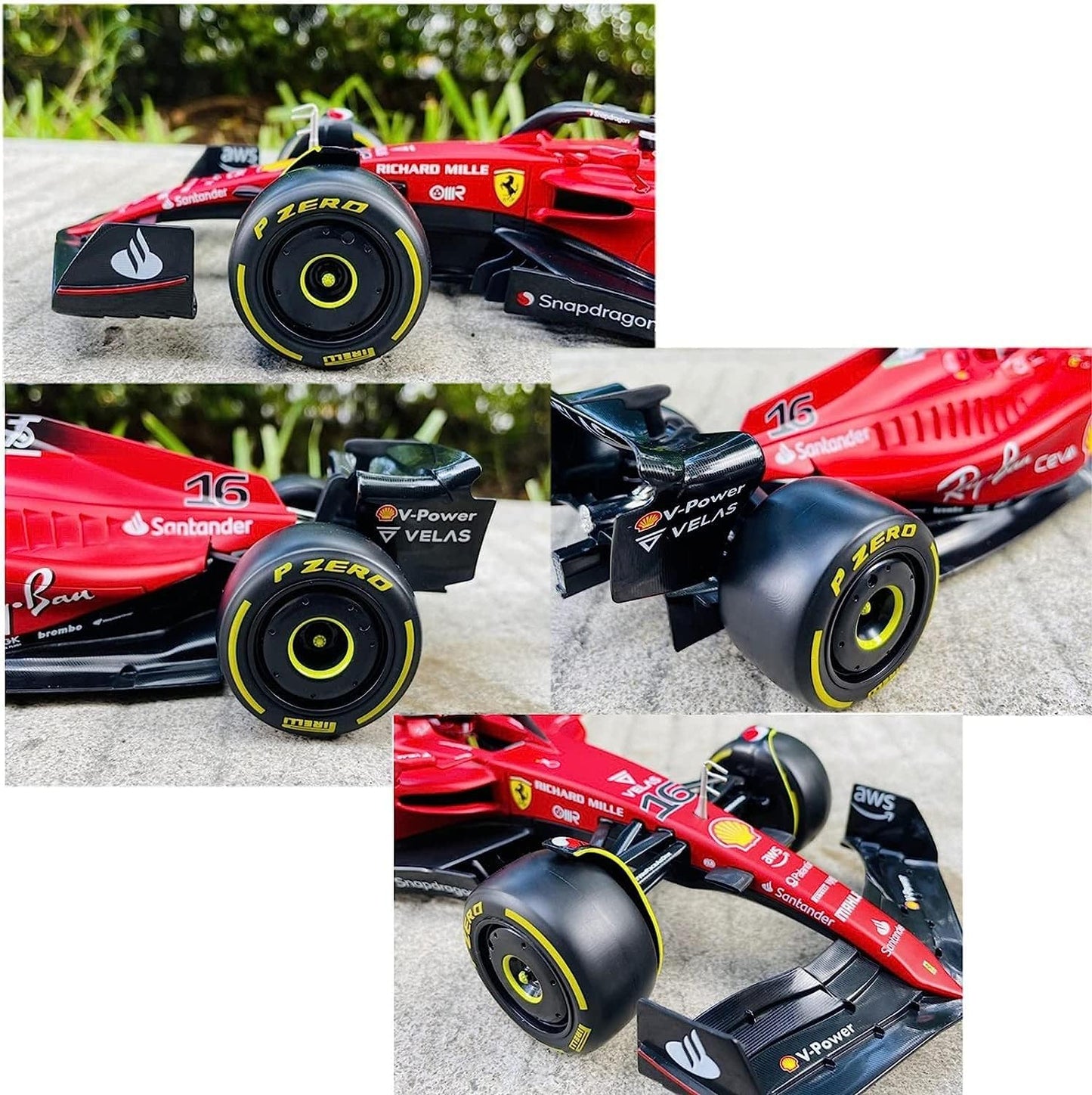 RASTAR F1 Car | 1:12 Ferrari F1-75 Remote Control Toy Car, Ferrari F1 RC Car for Boys Kids Adults, 2022 F1 Challenger, 2.4GHz
