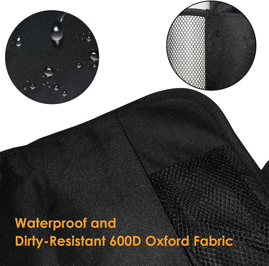 2 Packs Car Backseat Organizer | Car Seat Back Protectors With Storage Pockets And Clear Tablet Holder | Organize Travel Accessories And Bottle Drinks