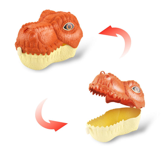 Dinosaur Toys, Military Dinosaurs Toy Figures with Weapons & Fences, 49PCS Dinosaur Toys for Kids 3-5, Army Vehicles Jurassic Dinosaur Park Toddler Dinosaur Figures w/ Storage Head & Play Mat