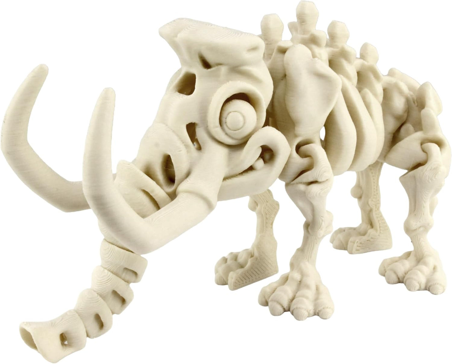 PowerTRC 3D Printed - Prehistoric Collectible Dinosaur 3D Figurine Desk Decoration for Teens and Adults, Made in USA