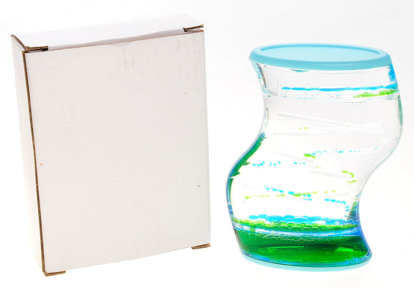 Liquid Motion Bubbler (Blue Green)