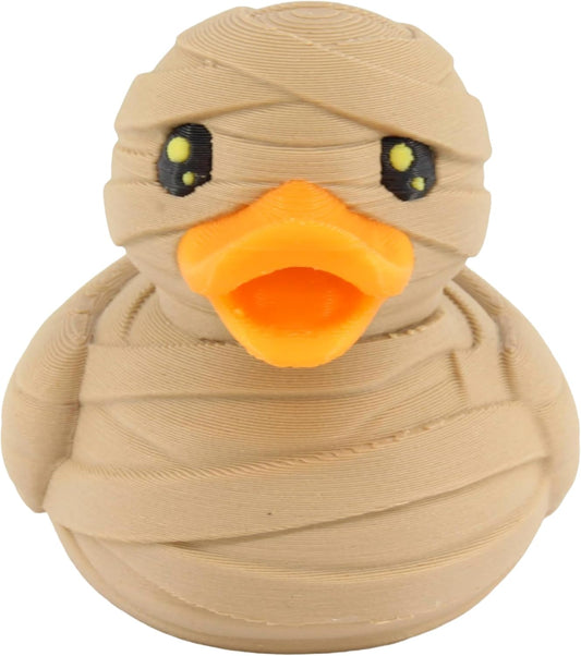 PowerTRC Mummy Duck Figurine – Duck for 4x4 Ducking, Fun Car Dashboard Accessory, Unique Mummy Figure Gifts, Ducks for Cars – 3D Printed in USA