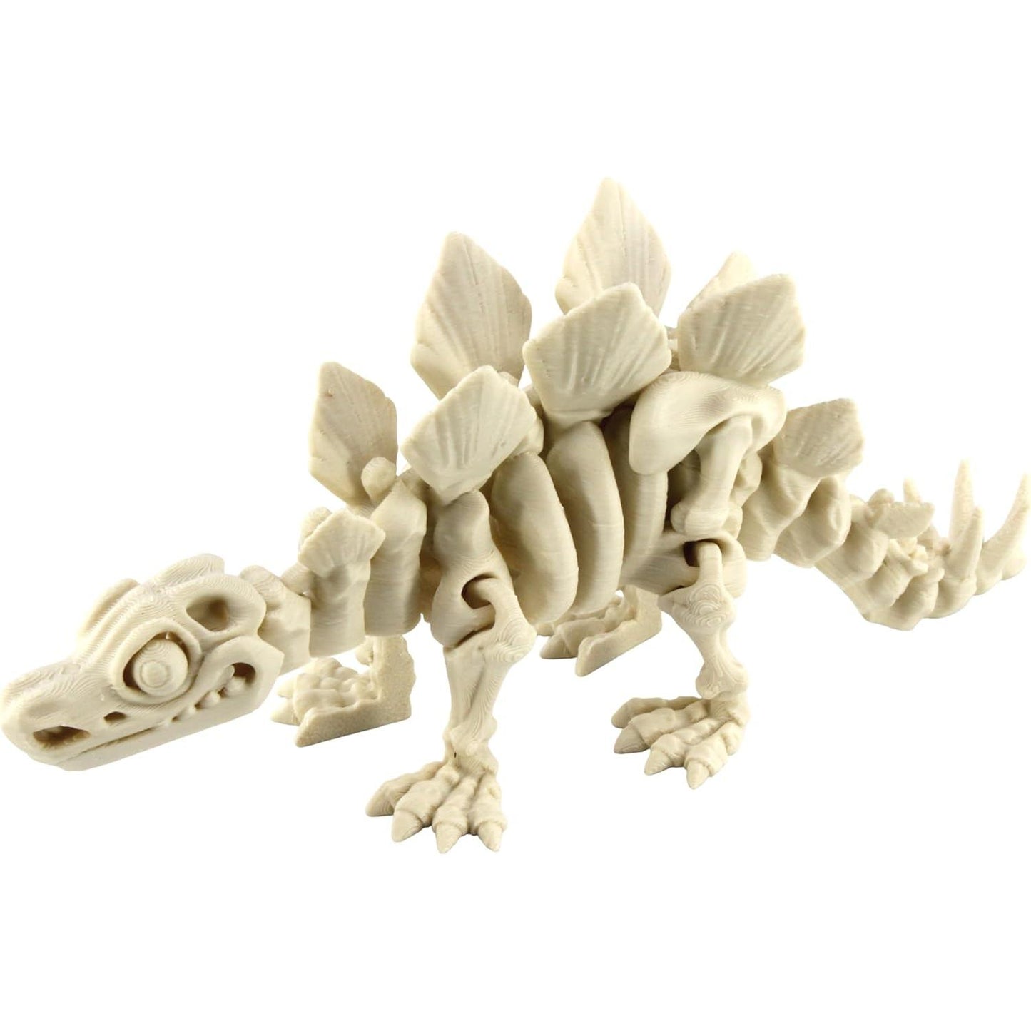 PowerTRC 3D Printed - Prehistoric Collectible Dinosaur 3D Figurine Desk Decoration for Teens and Adults, Made in USA