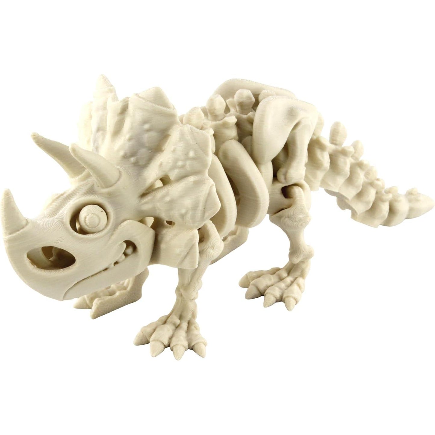 PowerTRC 3D Printed - Prehistoric Collectible Dinosaur 3D Figurine Desk Decoration for Teens and Adults, Made in USA
