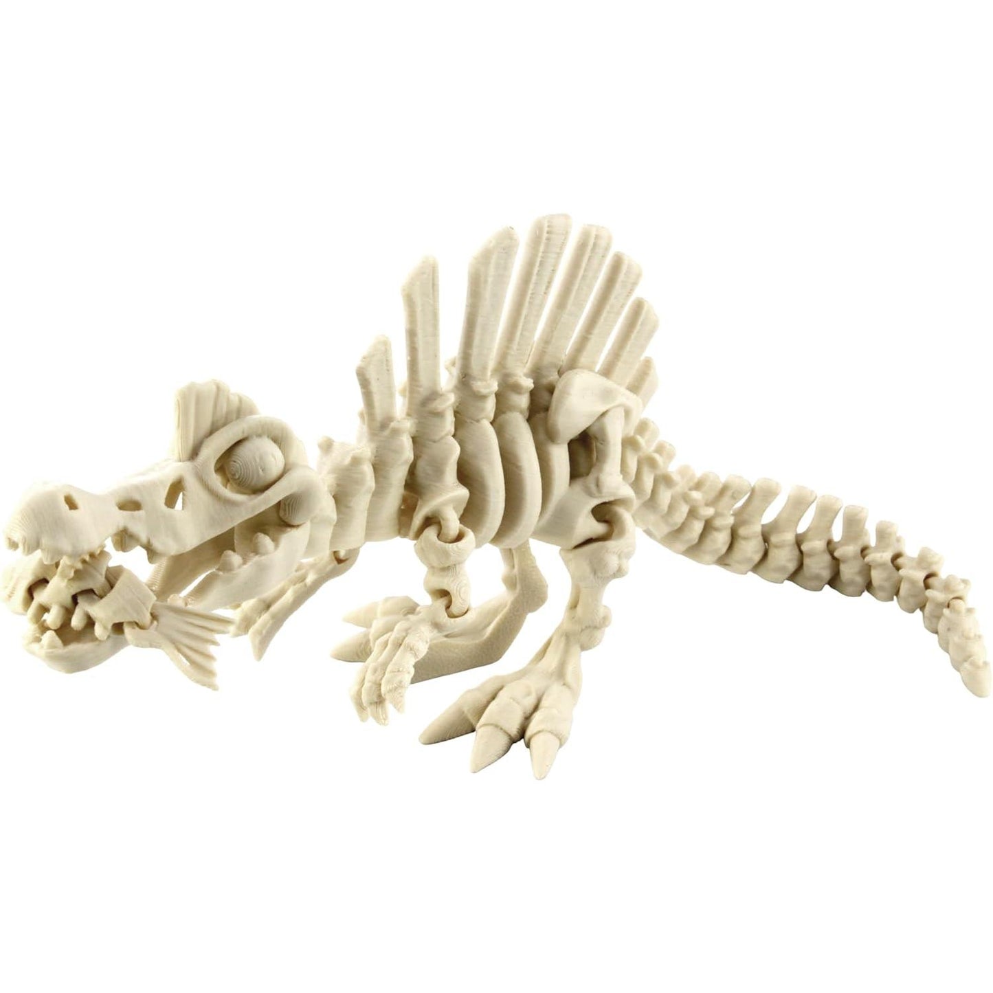 PowerTRC 3D Printed - Prehistoric Collectible Dinosaur 3D Figurine Desk Decoration for Teens and Adults, Made in USA