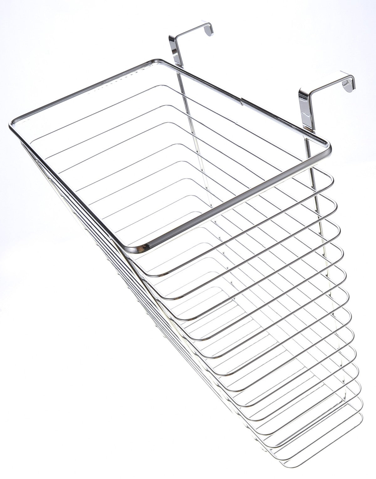 Cabinet Wastebasket/Storage Basket (Chrome)