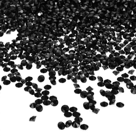 Black Diamond Table Confetti, Vase Filler 2000/Pks