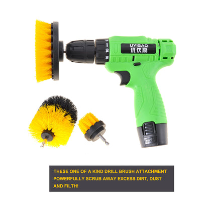 Drill Brush Attachment Set (Brush Cleaning Kit Only)