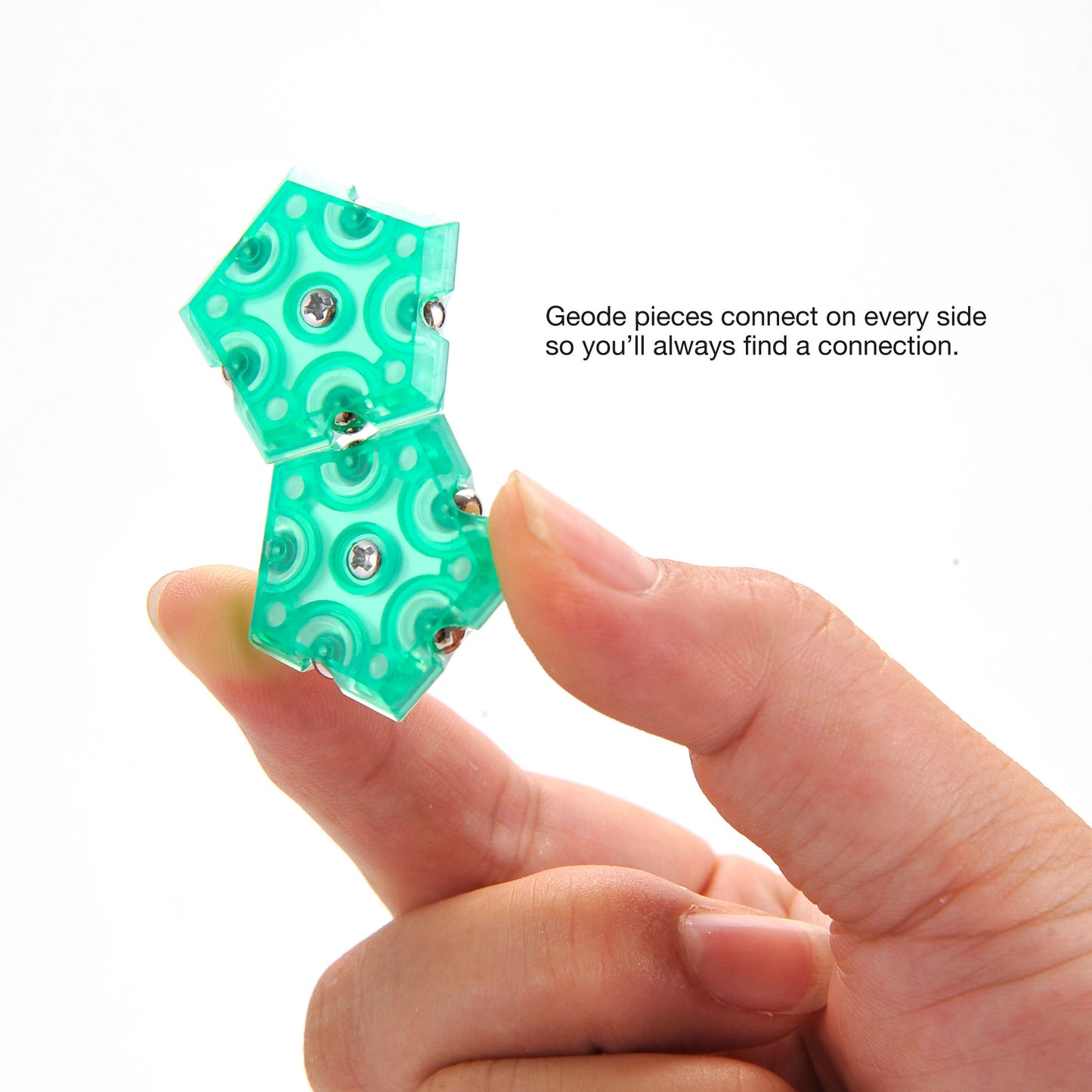 Magnetic Fidget Sphere - Pentagons 12 Pieces Set