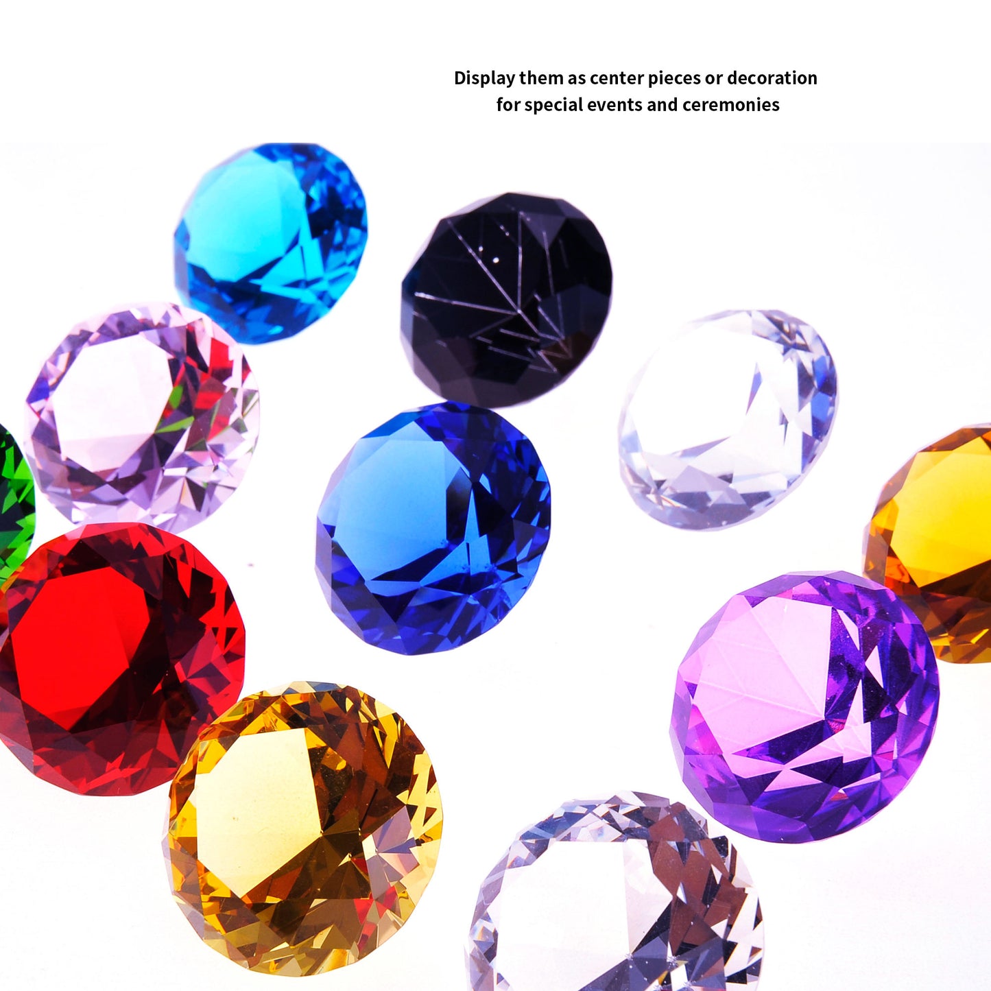 Glass Diamond Crystal Pirate Gems