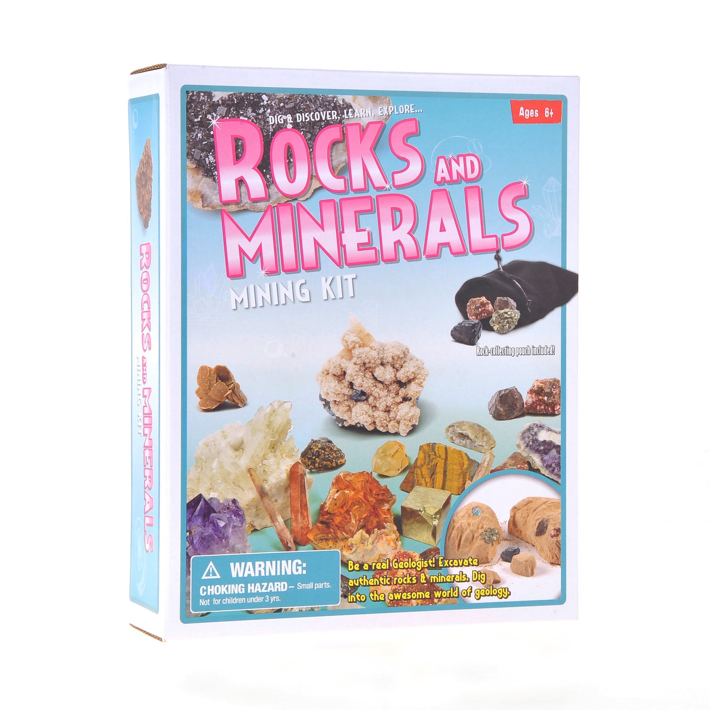 Gem Digging Kit, Rocks, Minerals Escavation Toys