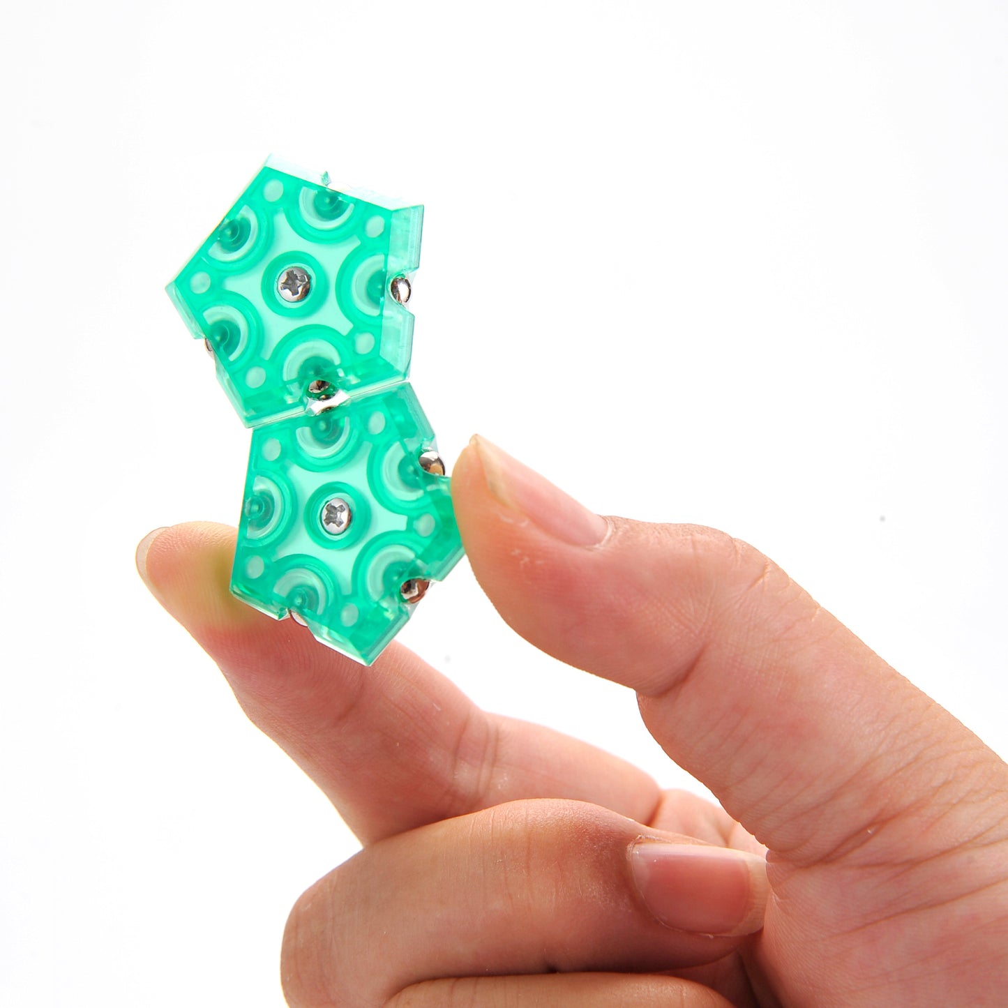 Magnetic Fidget Sphere - Pentagons 12 Pieces Set