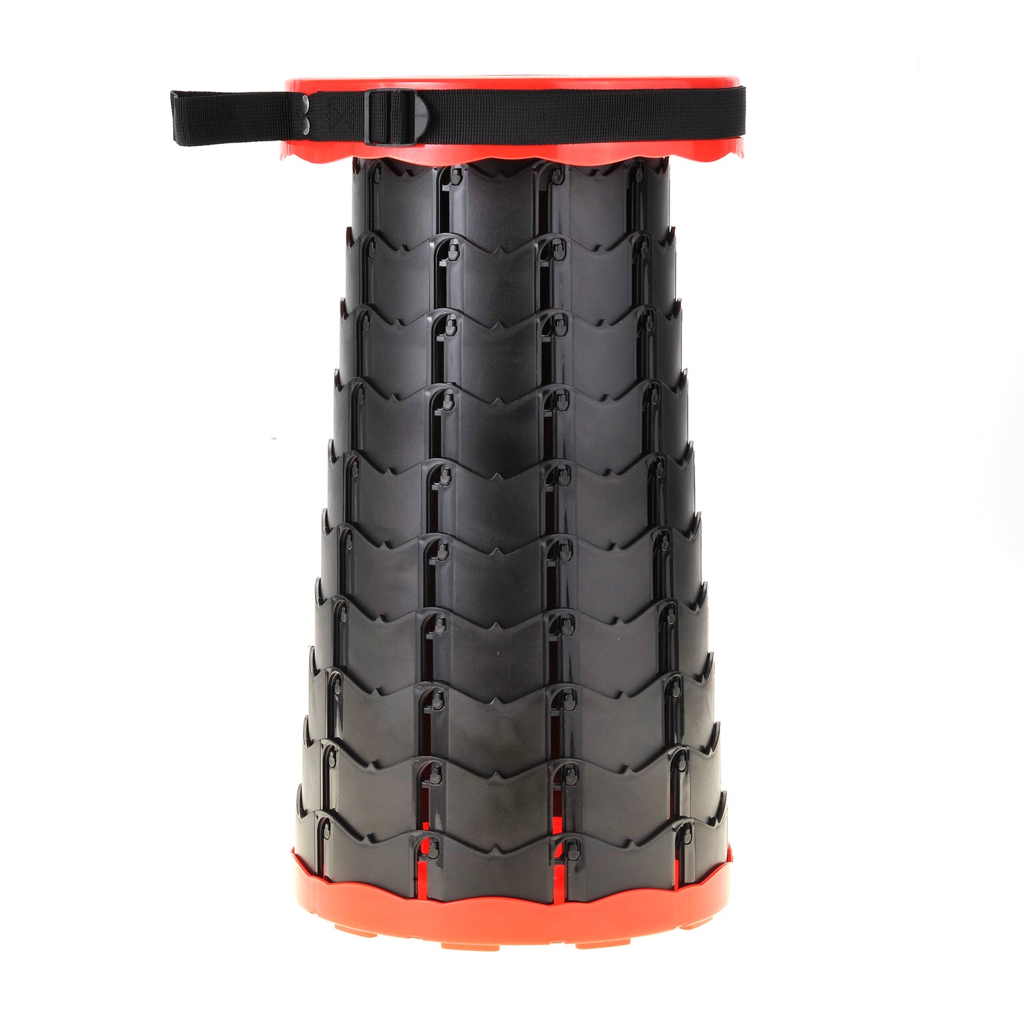 Retractable, Lightweight, Compact Folding Stool (Red)