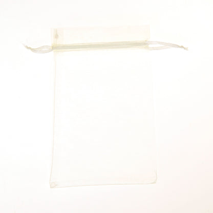 100 Pack 4x6 Inch Mini Sheer Drawstring Transparent Bag