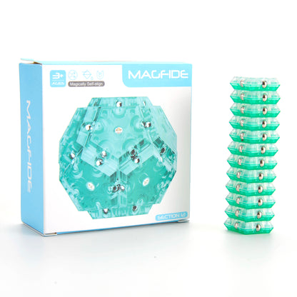 Magnetic Fidget Sphere - Pentagons 12 Pieces Set