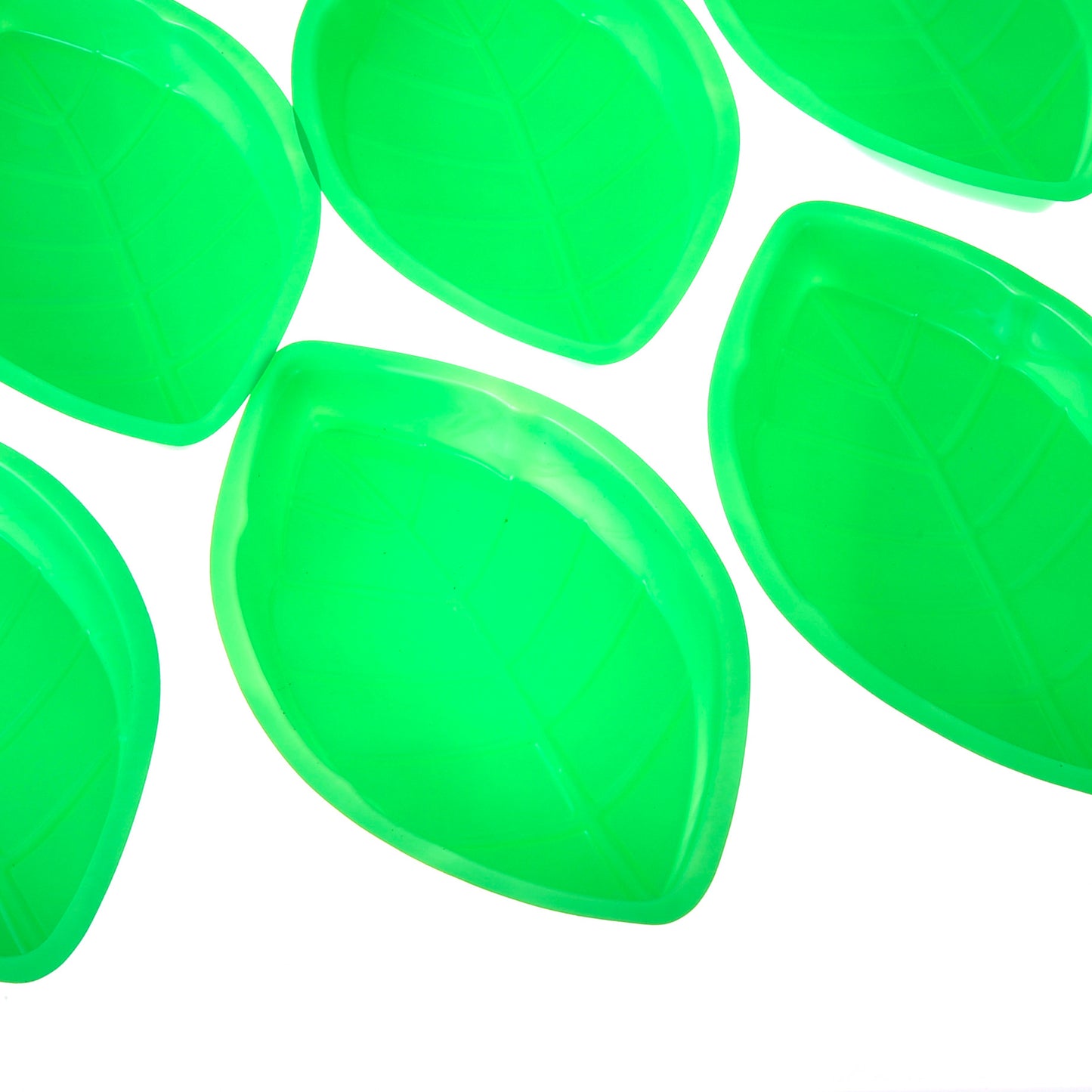 Palm Leaf Hawaii Style Food Reusable Snack Tray 12/Pk