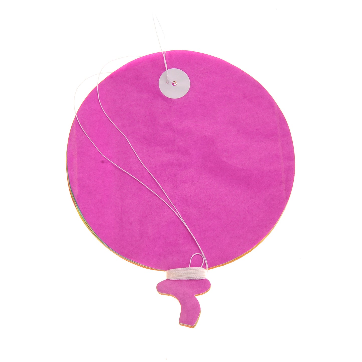 Birthday Party Paper Decorations, 15 Pieces (Rainbow Color)