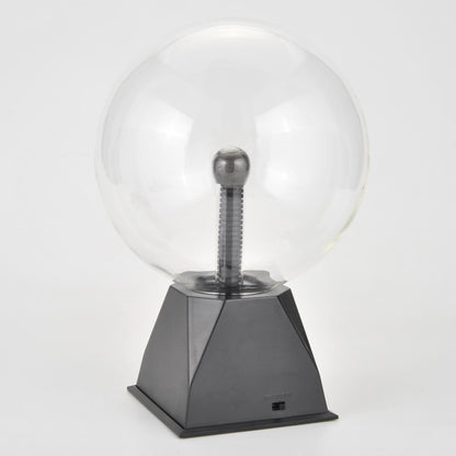 Plasma Ball, 8 inch Plasma Night Lamp, Batter Powered Respond to Touch & Sound Plasma Globe, Party/Science Props, Home Bedroom Decoration