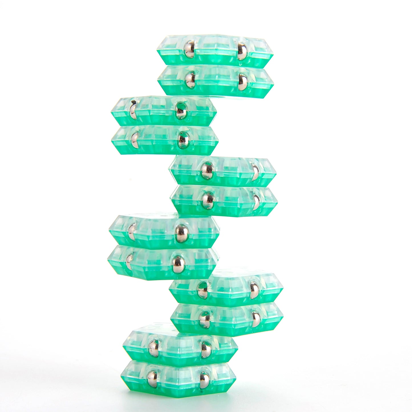 Magnetic Fidget Sphere - Pentagons 12 Pieces Set