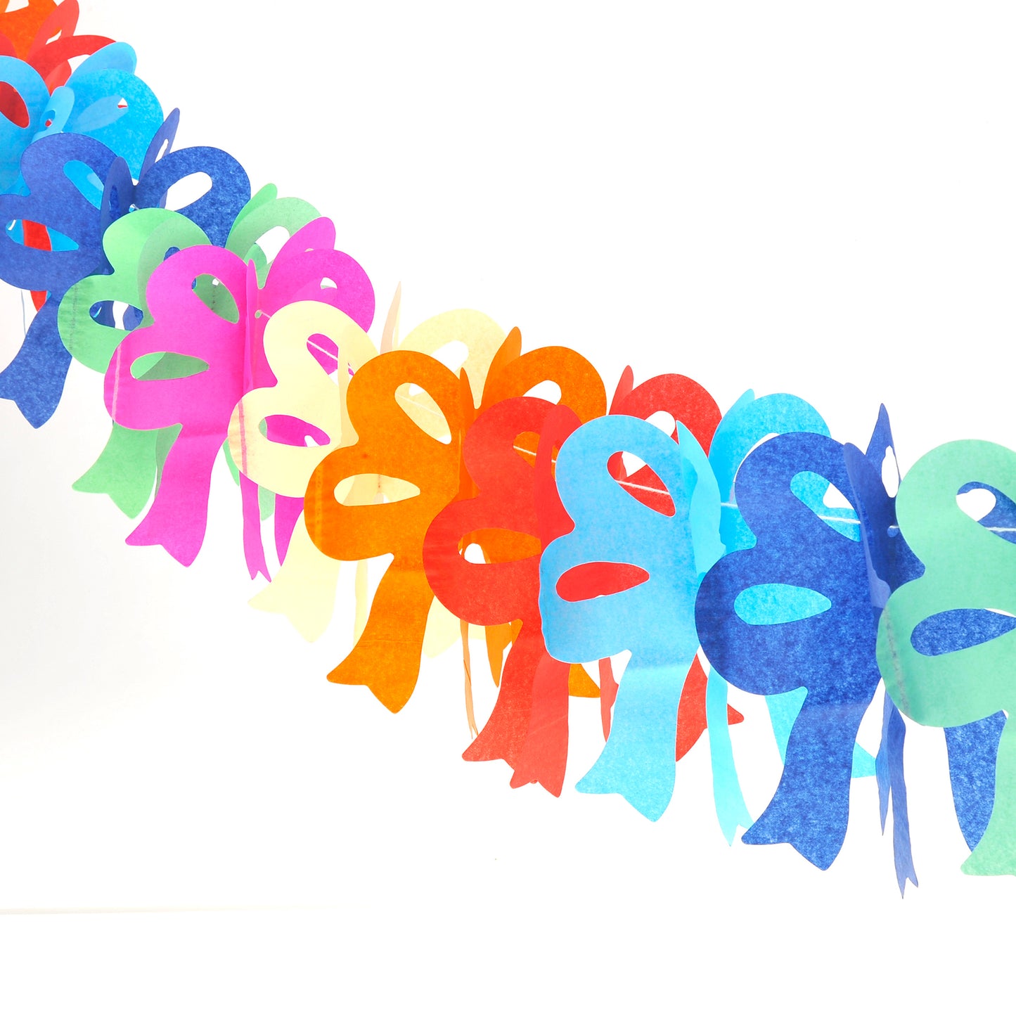Birthday Party Paper Decorations, 15 Pieces (Rainbow Color)