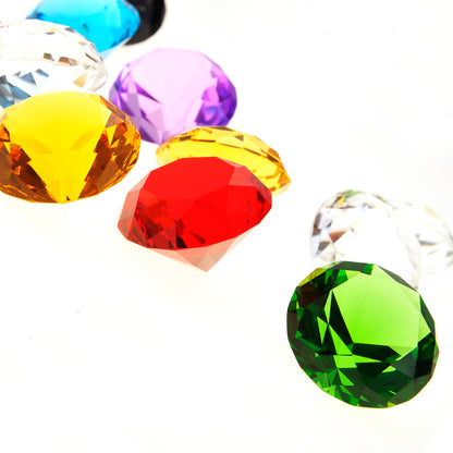 Glass Diamond Crystal Pirate Gems