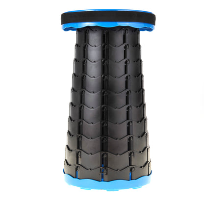 Retractable, Lightweight, Compact Folding Stool (Blue)