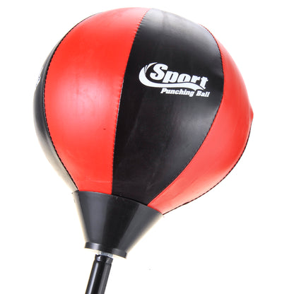 PowerTRC Punching Bag for Kids with Stand | Includes Boxing Gloves | Adjustable Height | Reflex Training Boxing Bag | Great Gift for Boys and Girls