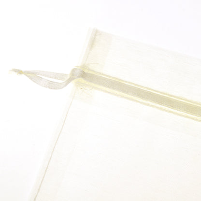 100 Pack 4x6 Inch Mini Sheer Drawstring Transparent Bag