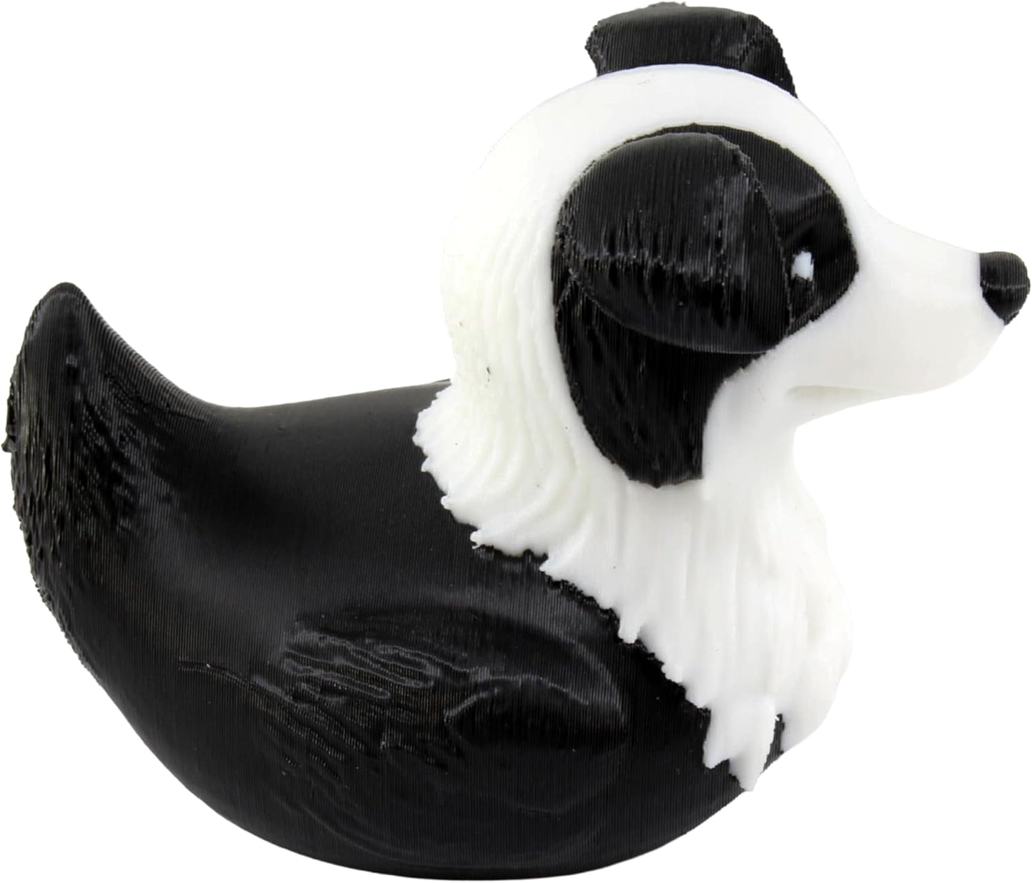 PowerTRC Border Collie Duck Figurine – Duck for 4x4 Ducking, Fun Car Dashboard Accessory, Unique Dog Gifts, Ducks for Cars – 3D Printed in USA