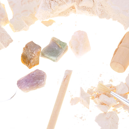 Gem Digging Kit, Rocks, Minerals Escavation Toys