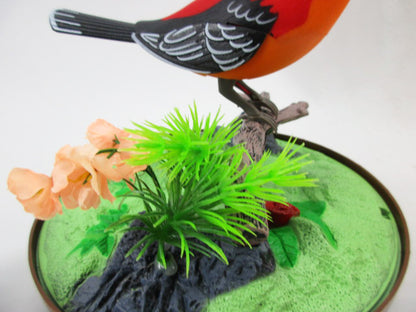 Singing & Chirping Bird In Cage - Realistic Sounds & Movements