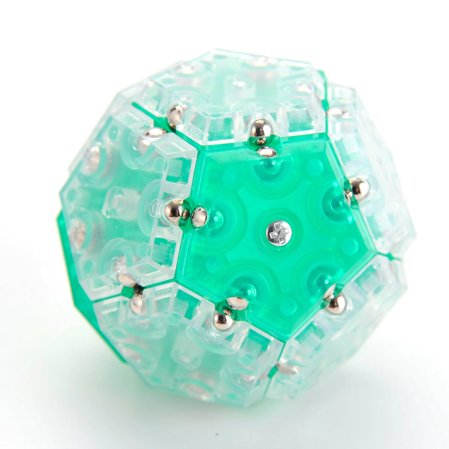 Magnetic Fidget Sphere - Pentagons 12 Pieces Set