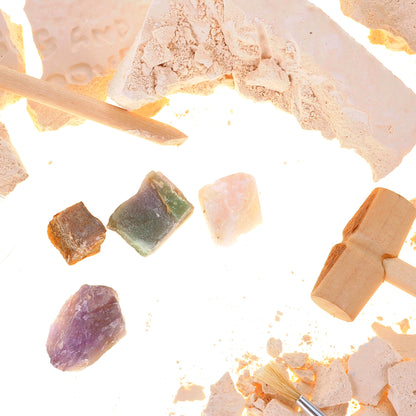 Gem Digging Kit, Rocks, Minerals Escavation Toys